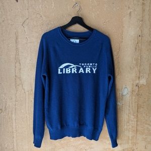 Cashmere Toronto Public Library sweater